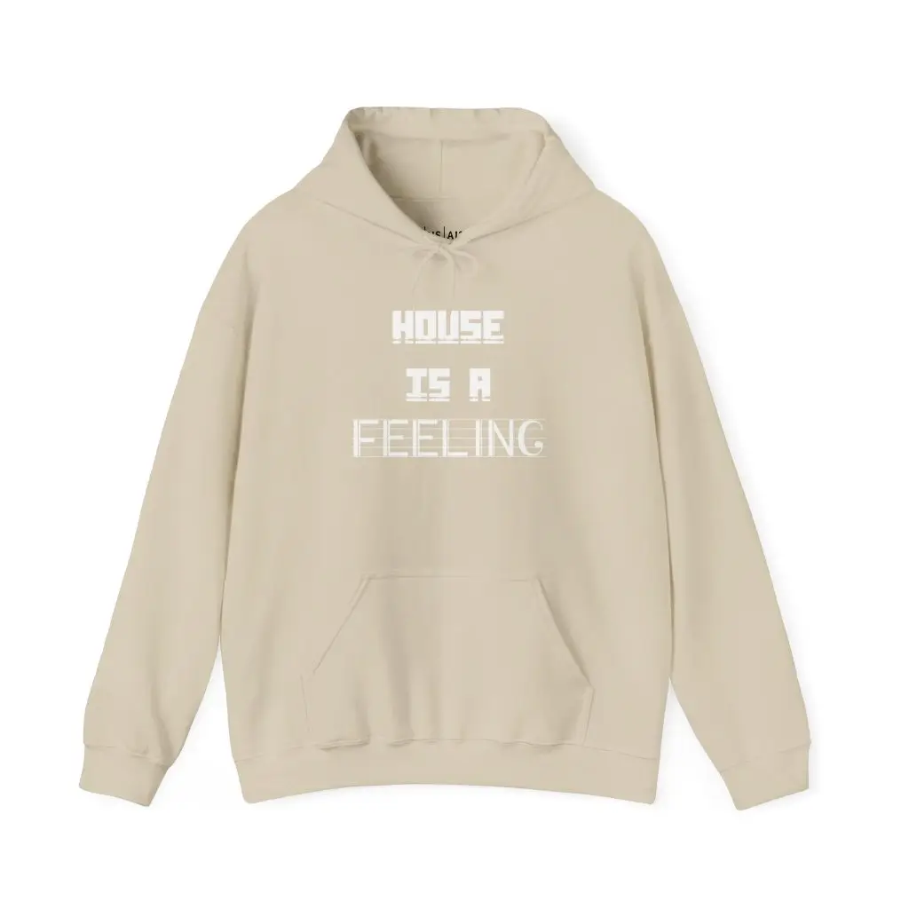 House Is A Feeling– Deep Hood (Unisex Hoodie) - Image 4