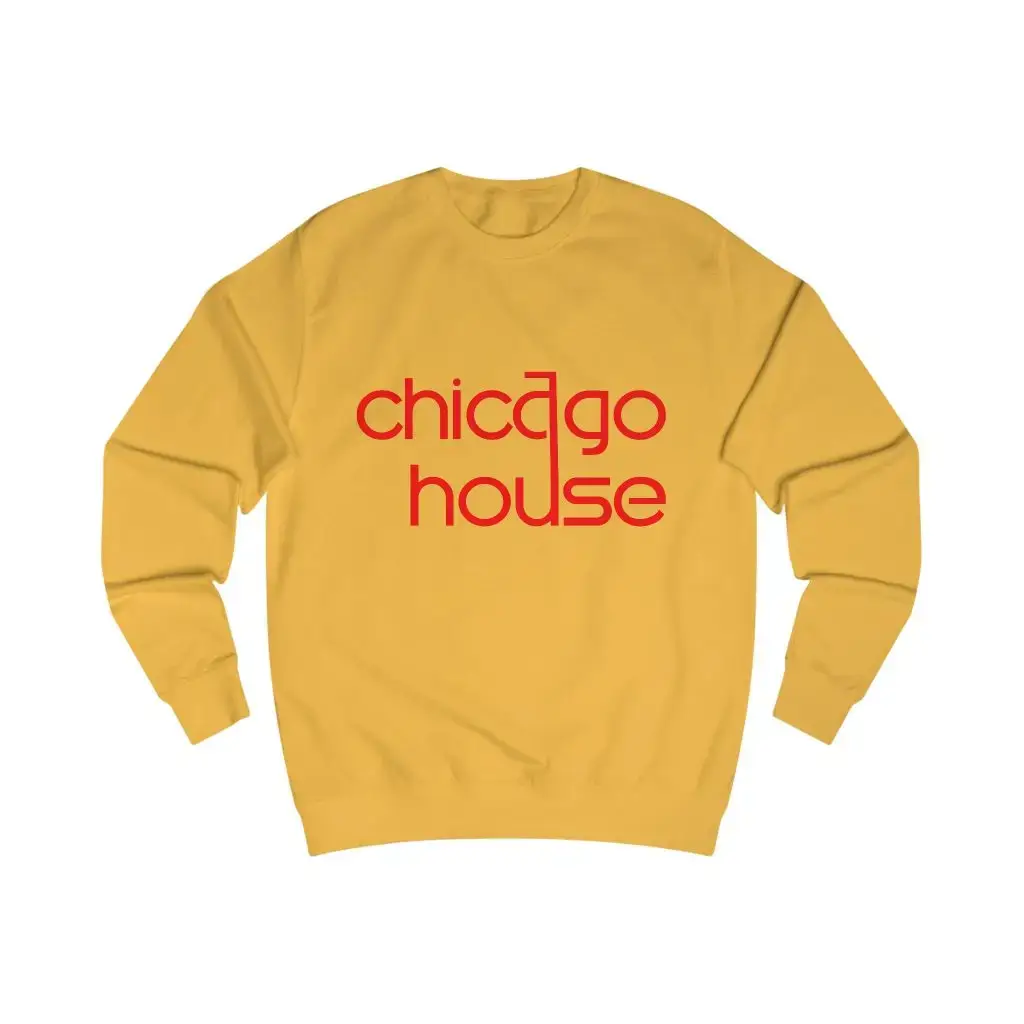 Chicago House – Layered Vibes (Unisex Sweatshirt) - Image 3