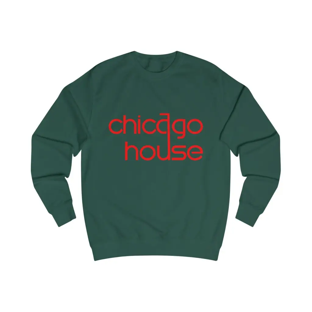 Chicago House – Layered Vibes (Unisex Sweatshirt) - Image 4