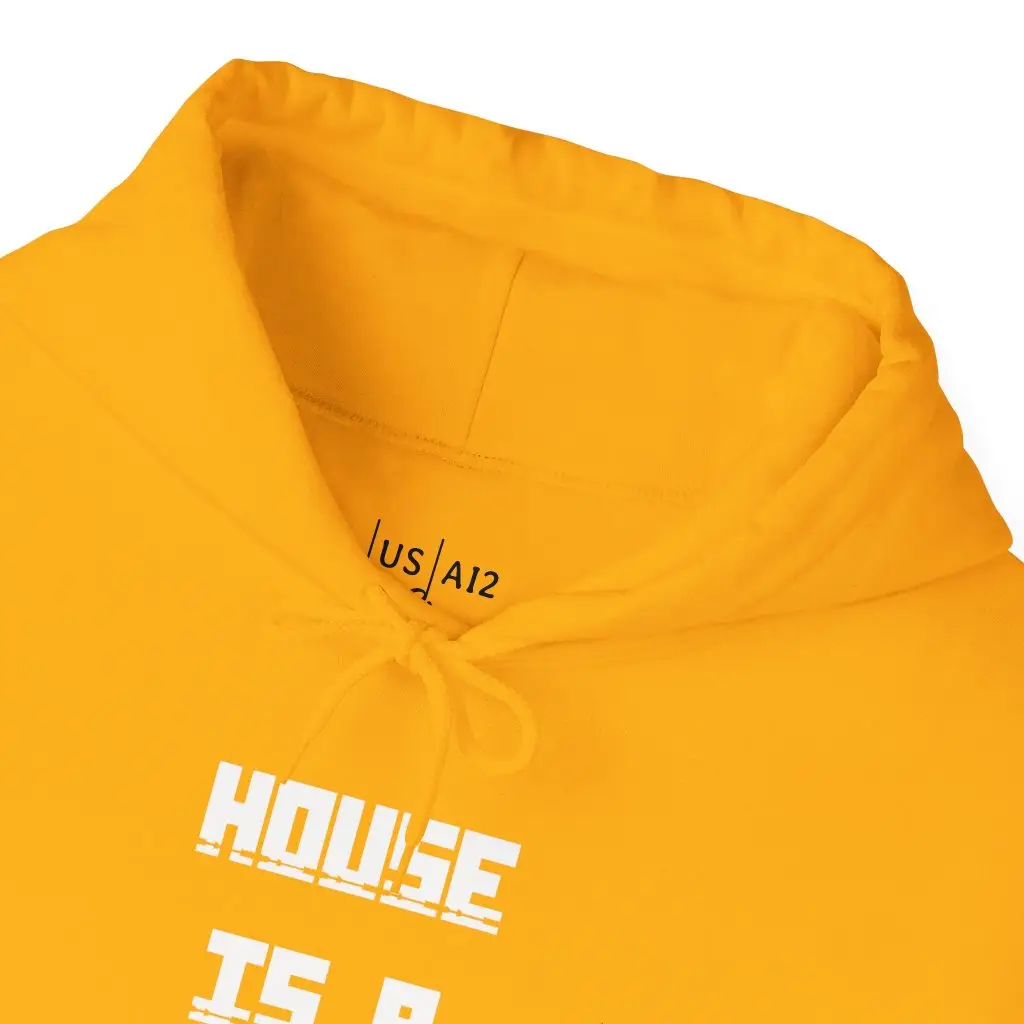 House Is A Feeling– Deep Hood (Unisex Hoodie) - Image 9