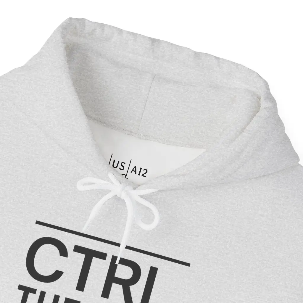 CTRL THE BEAT – Deep Hood (Unisex Hoodie) - Image 3