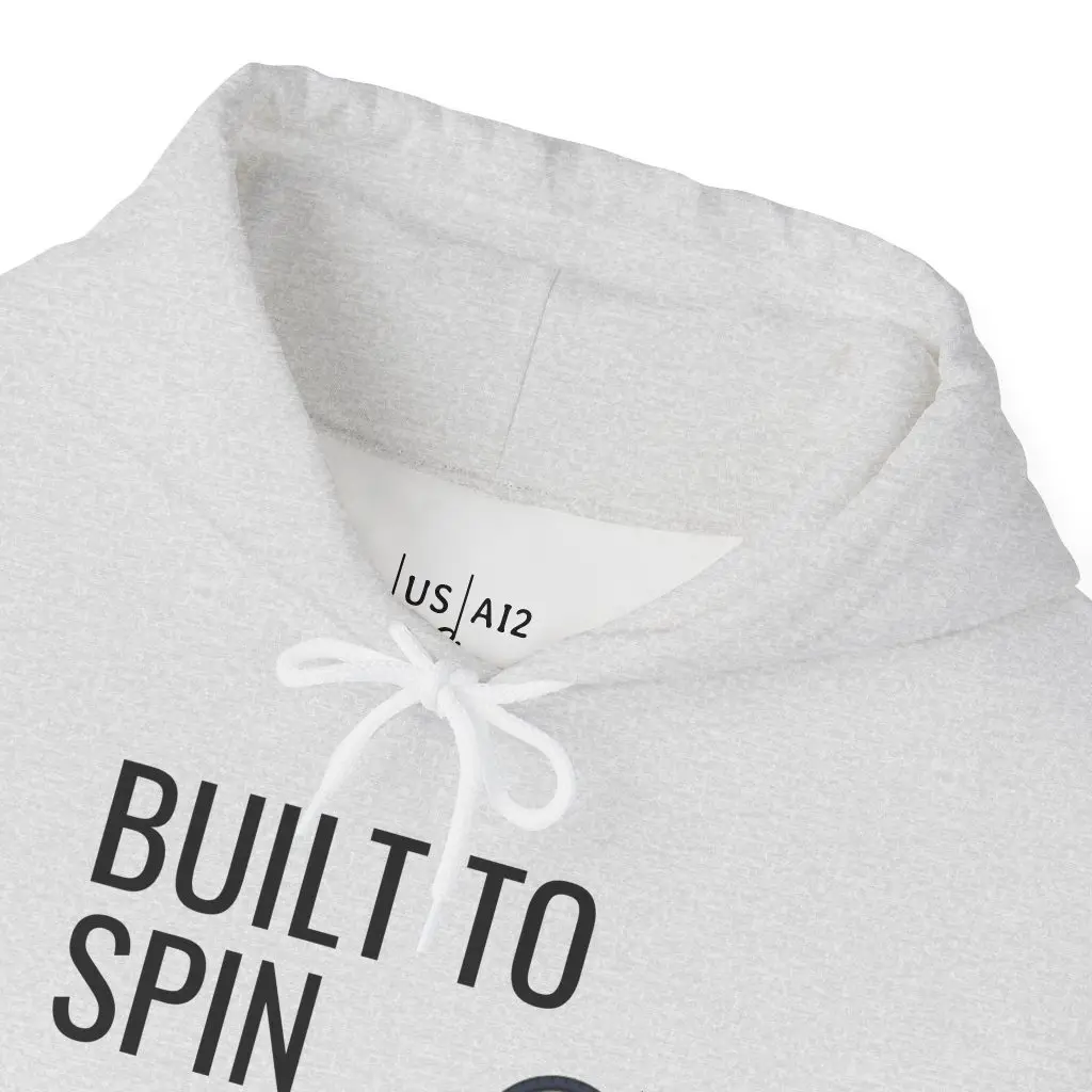 Built to Spin – Deep Hood (Unisex Hoodie) - Image 3