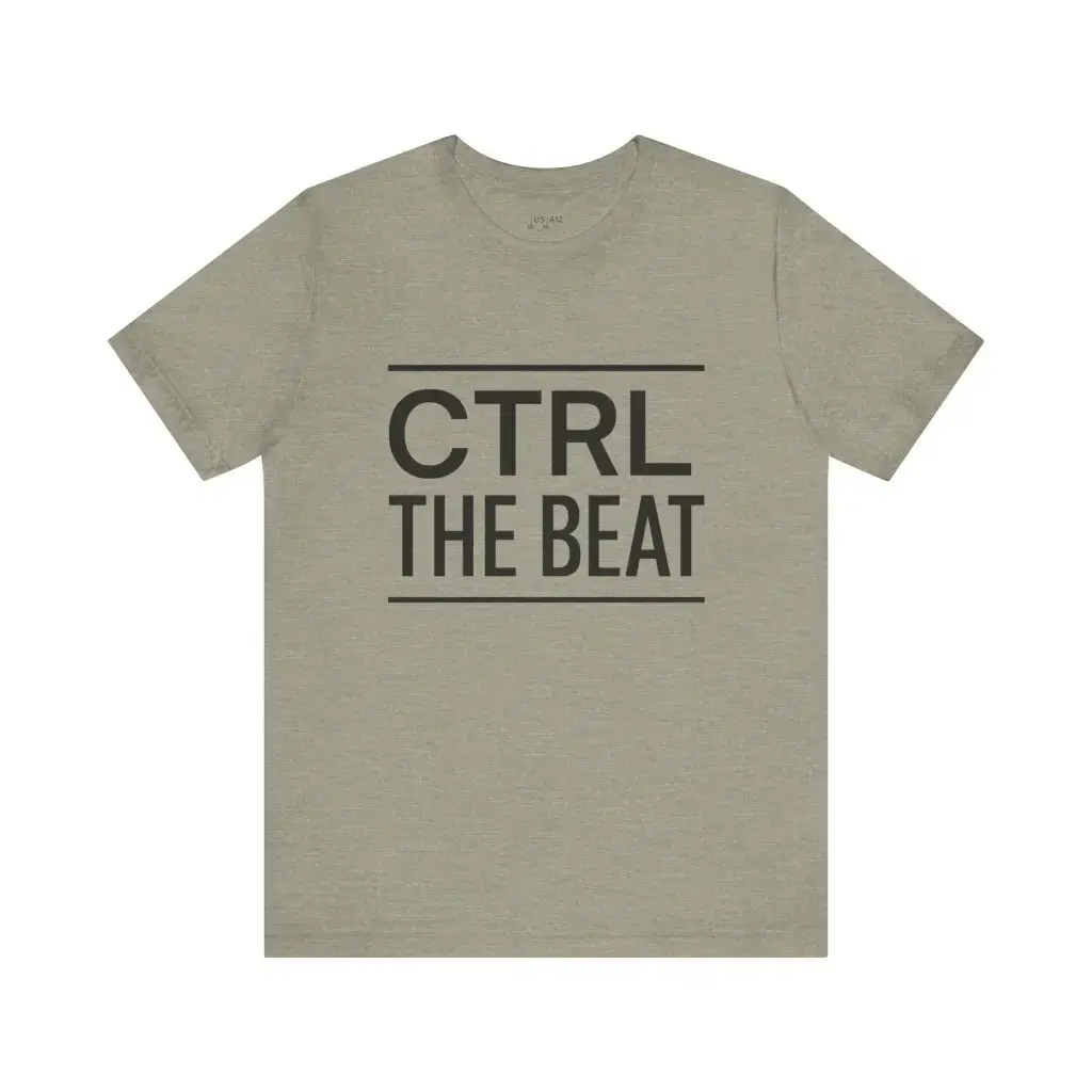 CTRL THE BEAT – Crew Cut (Unisex Jersey Tee) - Image 7