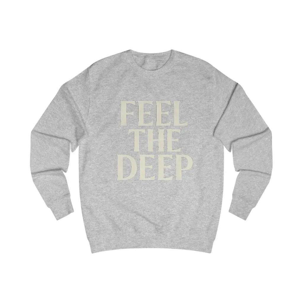 Feel The Deep– Layered Vibes (Unisex Sweatshirt) - Image 2