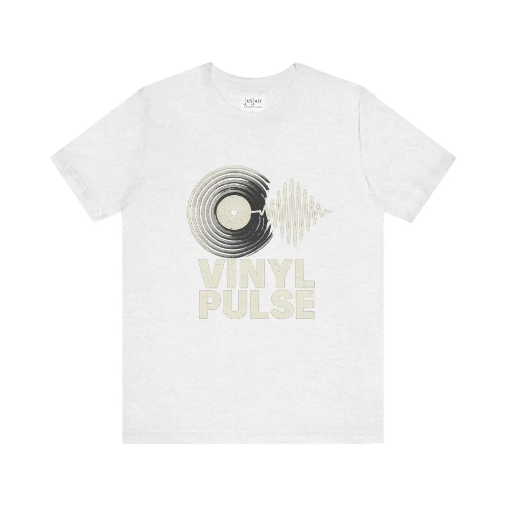 Vinyl Pulse – Crew Cut (Unisex Jersey Tee) - Image 3