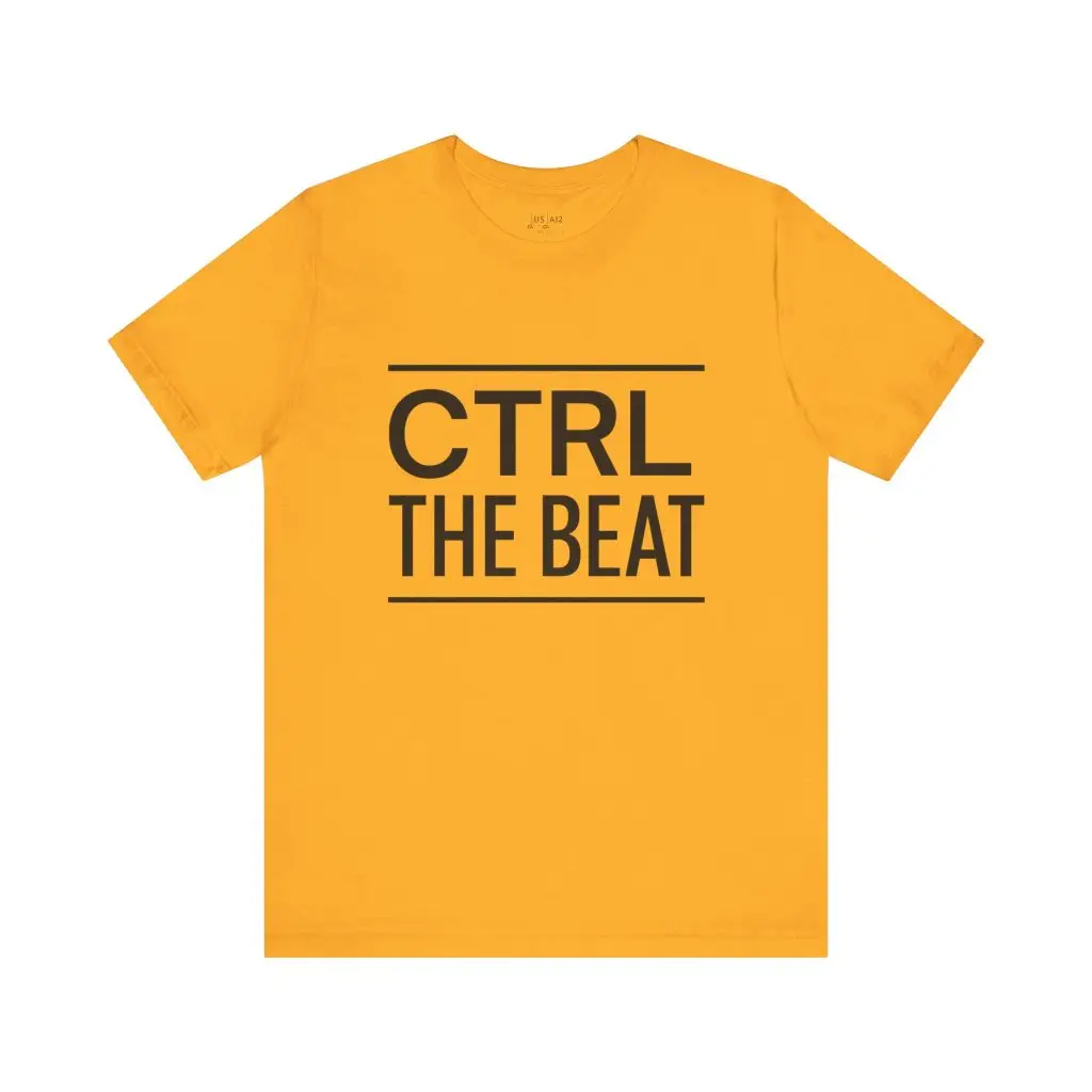 CTRL THE BEAT – Crew Cut (Unisex Jersey Tee)