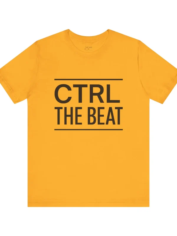 CTRL THE BEAT – Crew Cut (Unisex Jersey Tee)