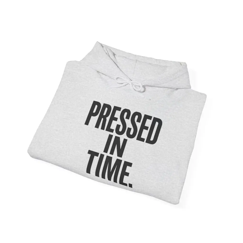 Pressed In Time. – Deep Hood (Unisex Hoodie) - Image 2