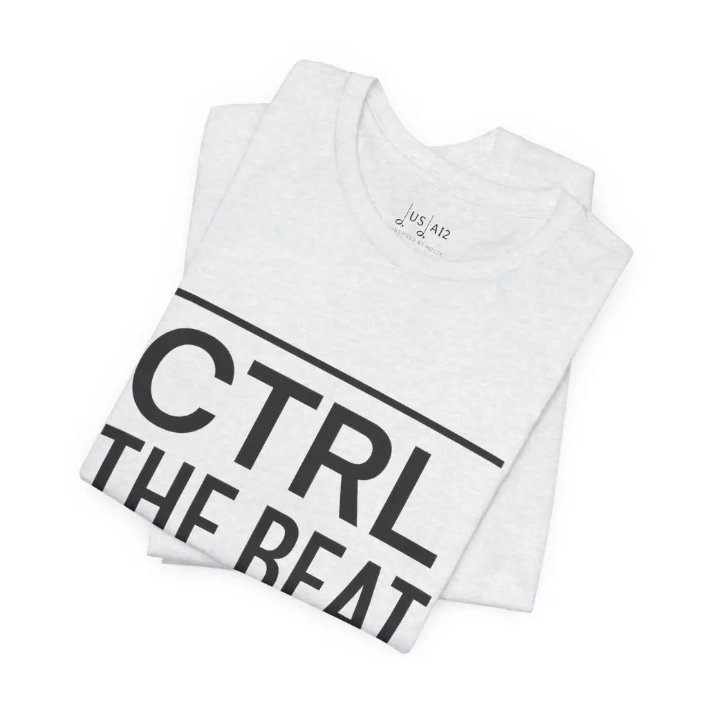 CTRL THE BEAT – Crew Cut (Unisex Jersey Tee) - Image 5