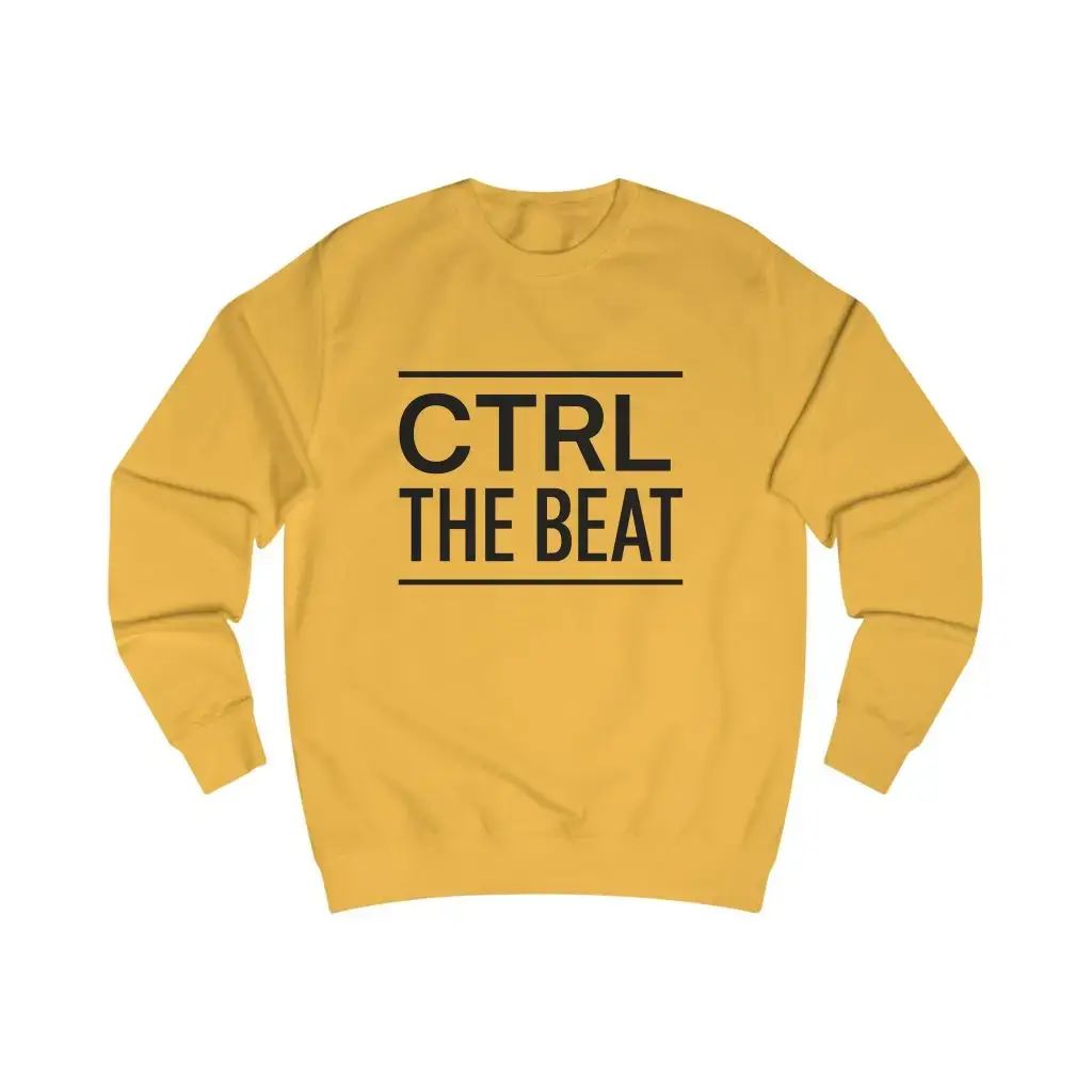 CTRL THE BEAT – Layered Vibe (Unisex Sweatshirt) - Image 3