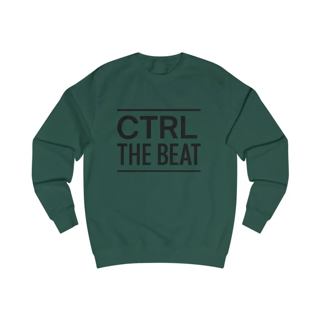 CTRL THE BEAT – Layered Vibe (Unisex Sweatshirt) - Image 4