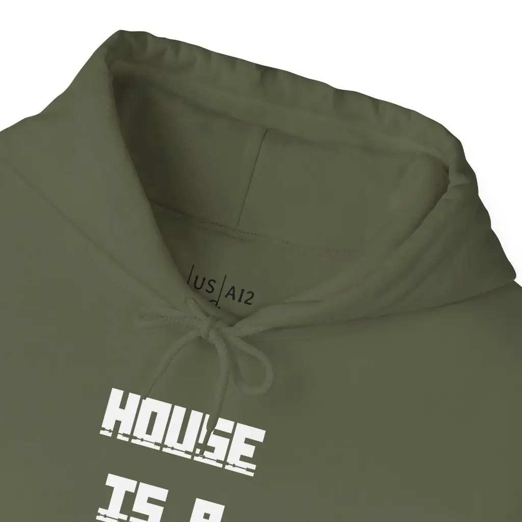 House Is A Feeling– Deep Hood (Unisex Hoodie) - Image 12