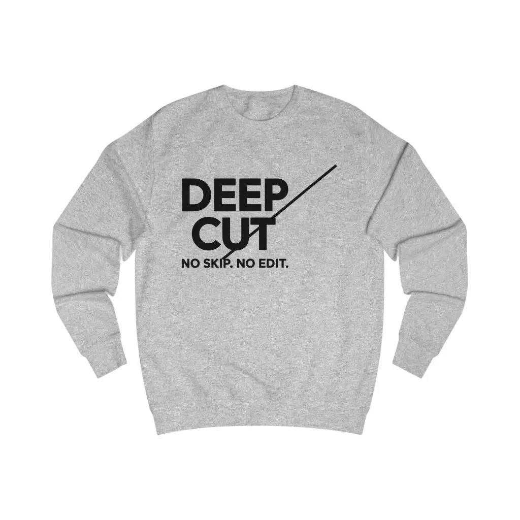 Deep Cut – Layered Vibe (Unisex Sweatshirt) - Image 2