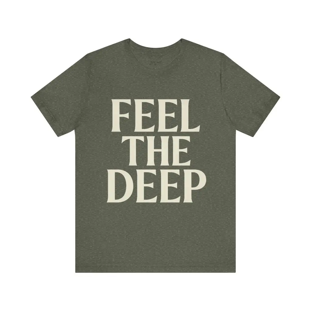 Feel The Deep – Crew Cut (Unisex Jersey Tee) - Image 10