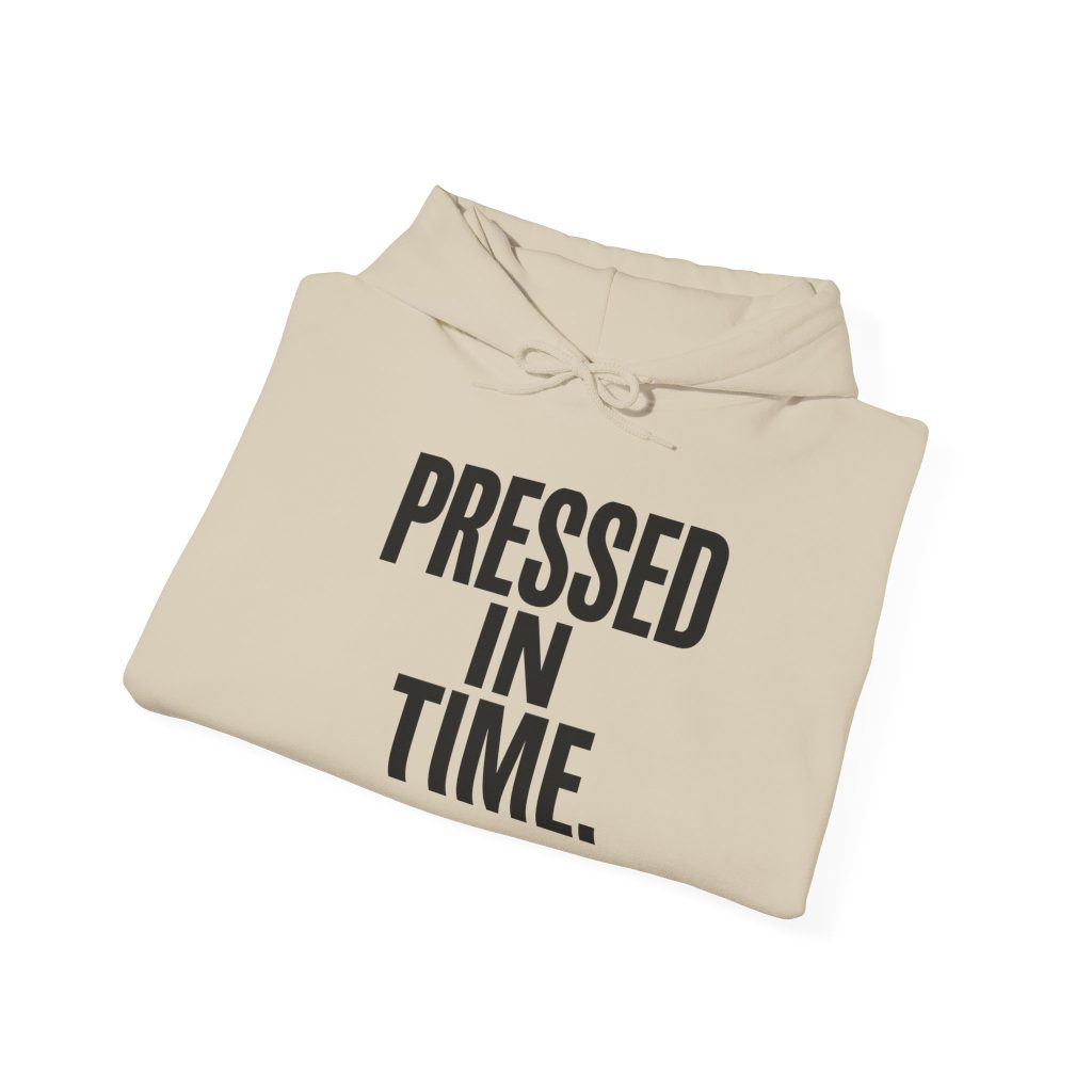 Pressed In Time. – Deep Hood (Unisex Hoodie) - Image 5