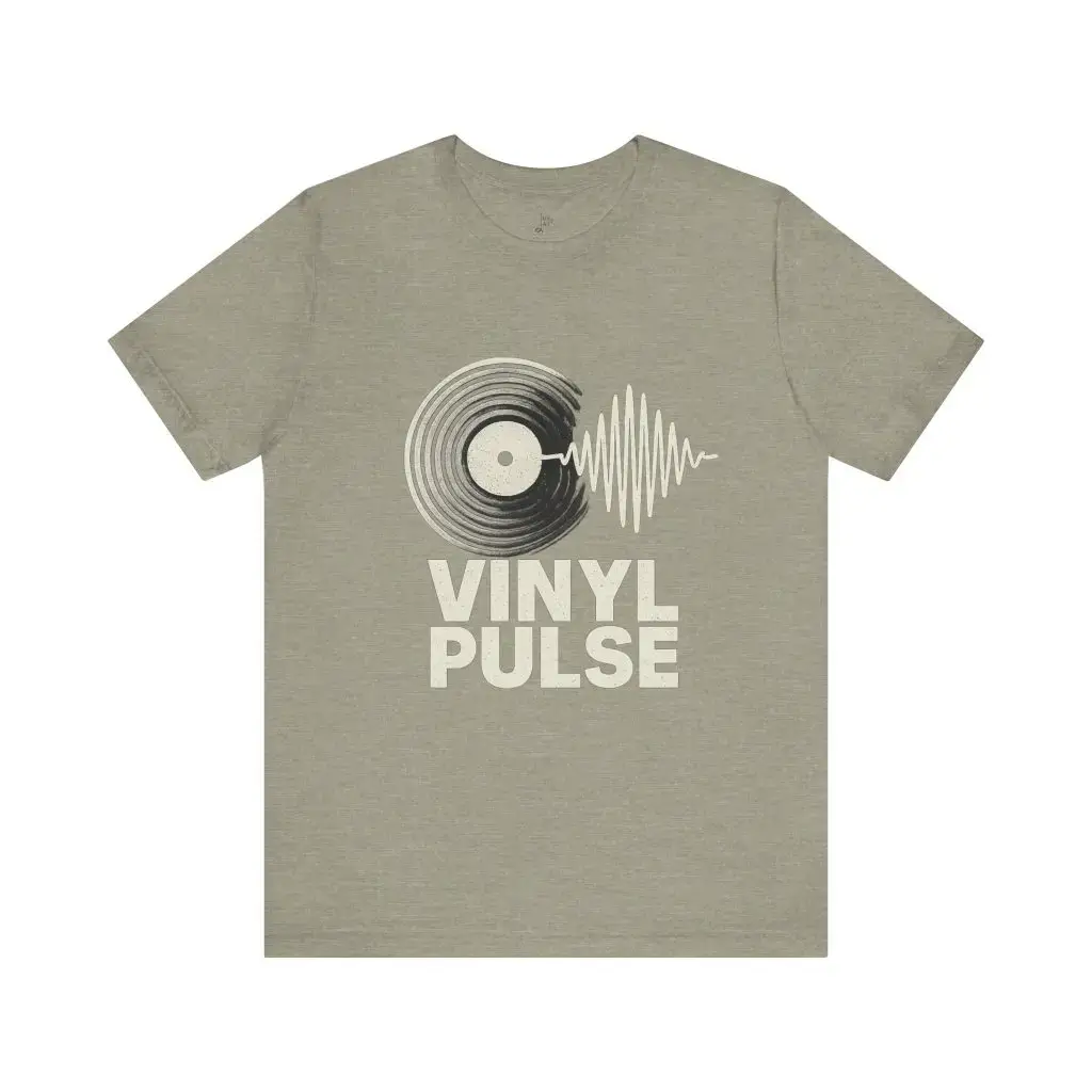Vinyl Pulse – Crew Cut (Unisex Jersey Tee) - Image 5