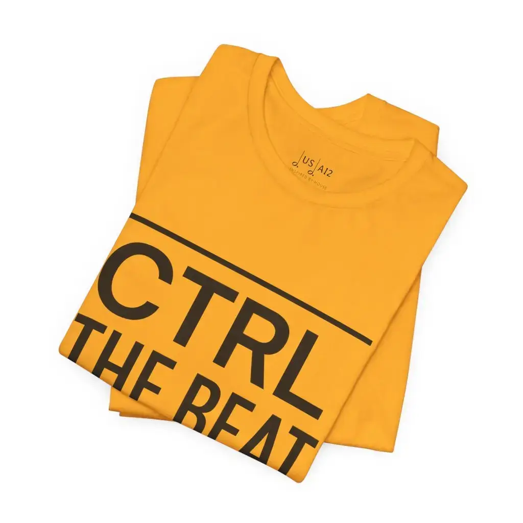 CTRL THE BEAT – Crew Cut (Unisex Jersey Tee) - Image 2