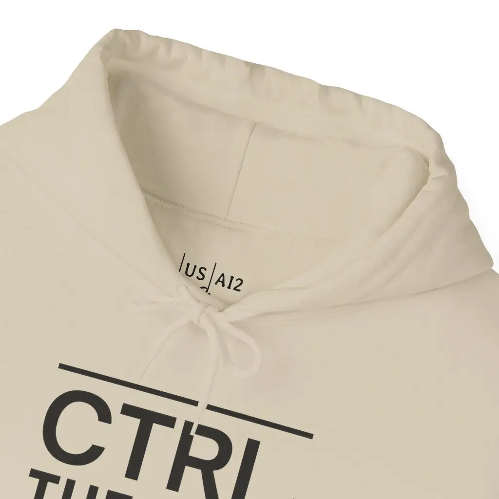 CTRL THE BEAT – Deep Hood (Unisex Hoodie) - Image 6