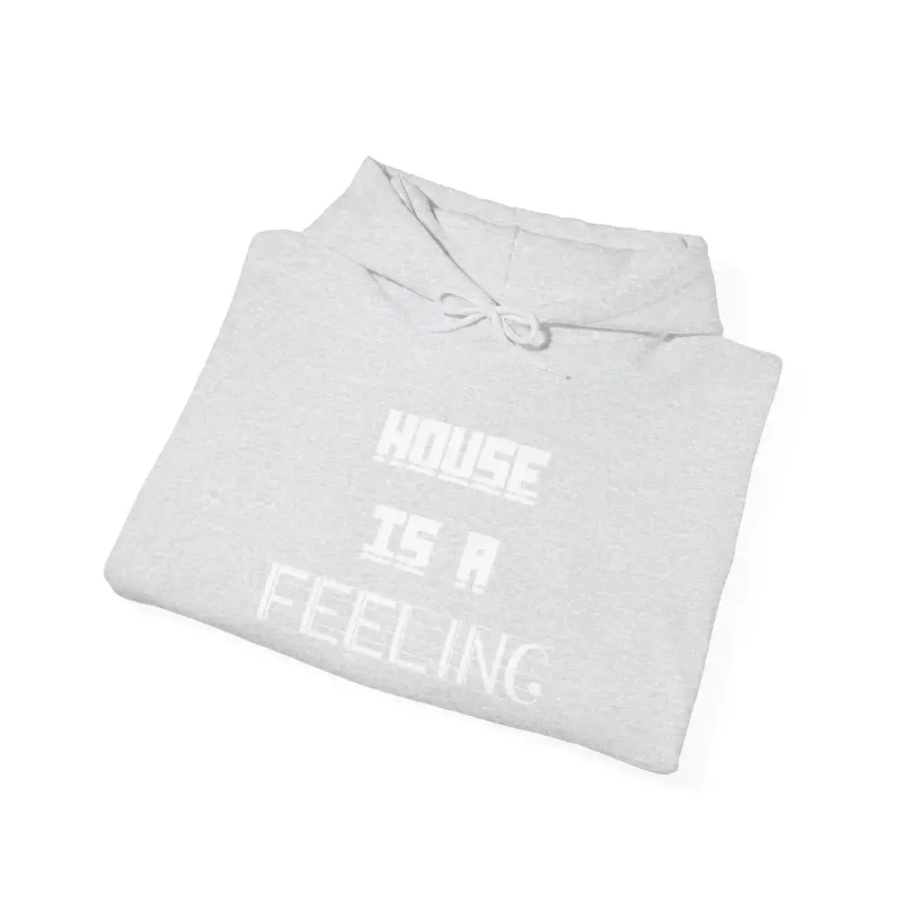 House Is A Feeling– Deep Hood (Unisex Hoodie) - Image 2