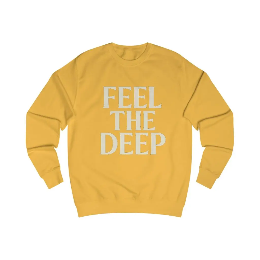 Feel The Deep– Layered Vibes (Unisex Sweatshirt) - Image 3