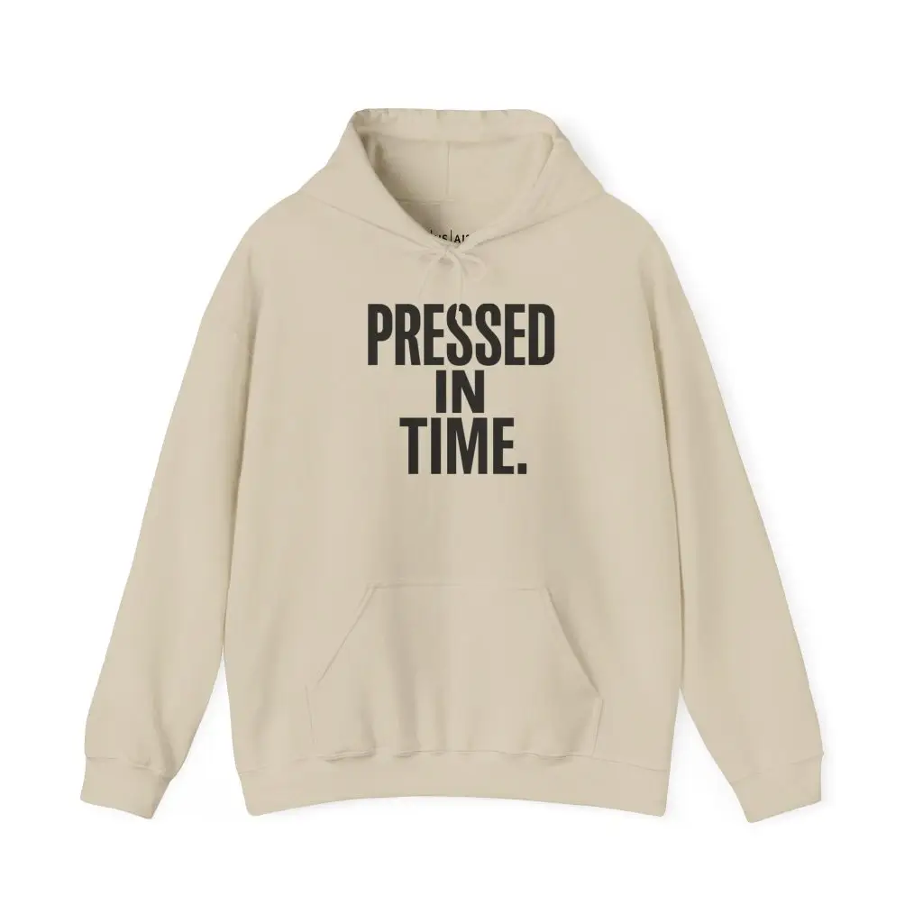 Pressed In Time. – Deep Hood (Unisex Hoodie) - Image 4