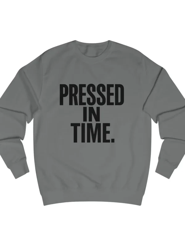 Pressed In Time. – Layered Vibe (Unisex Sweatshirt)