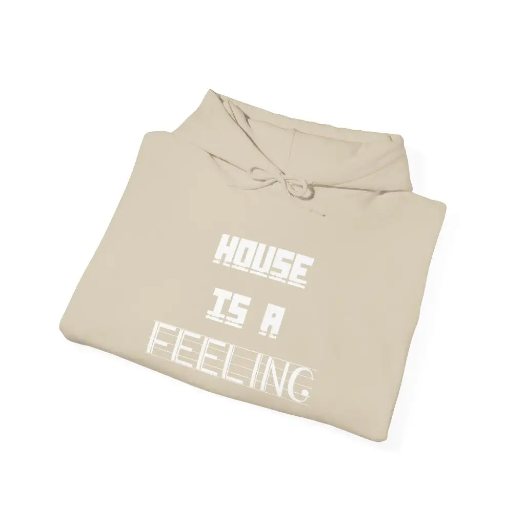 House Is A Feeling– Deep Hood (Unisex Hoodie) - Image 5