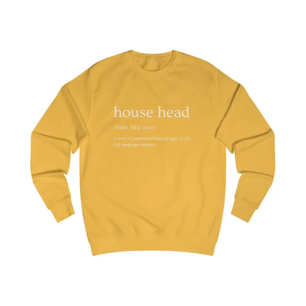 House Head – Layered Vibes (Unisex Sweatshirt) - Image 3