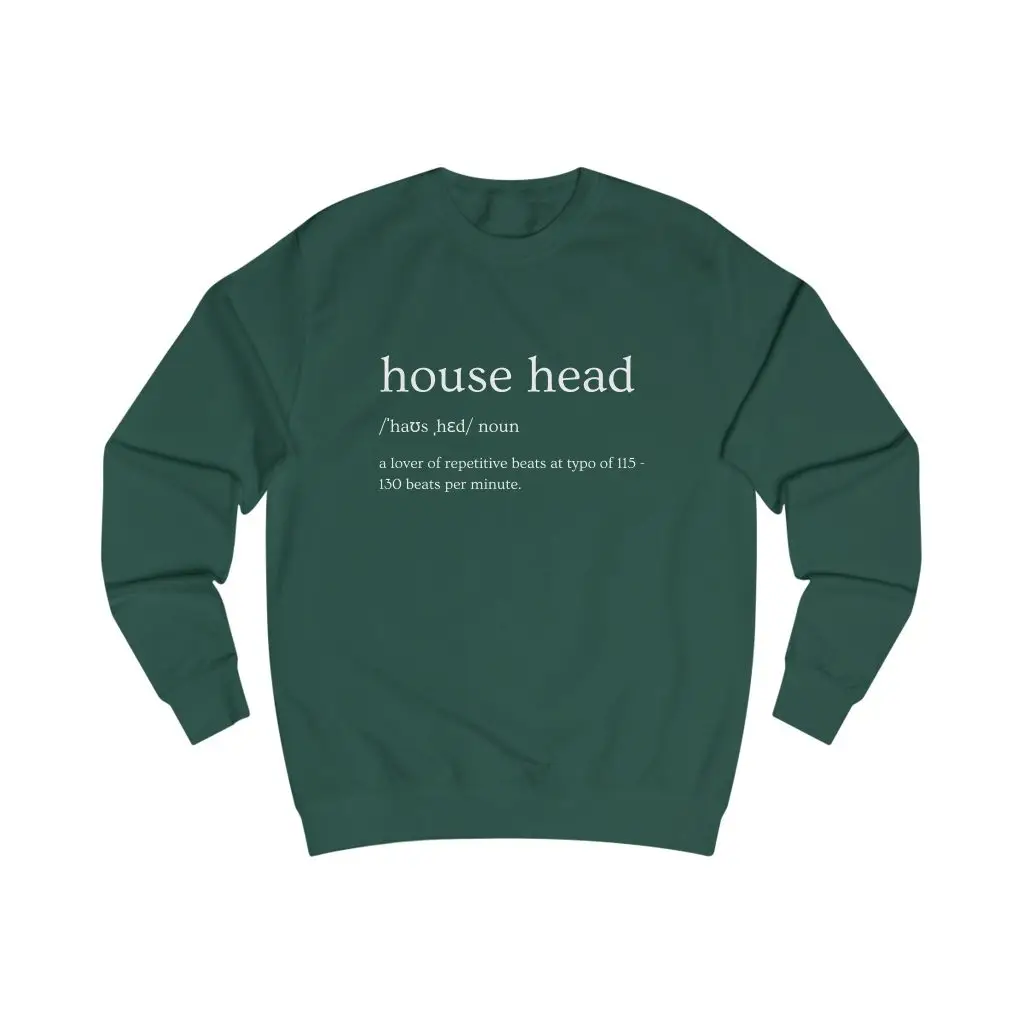 House Head – Layered Vibes (Unisex Sweatshirt) - Image 4
