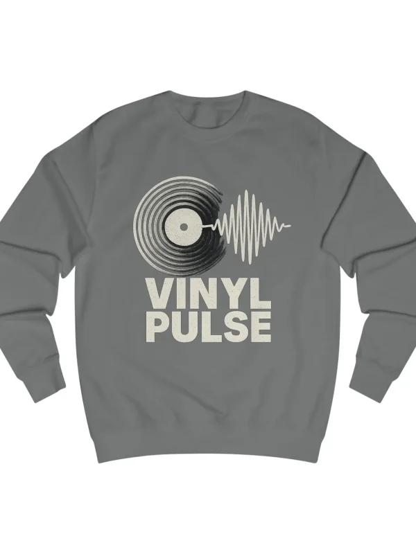 Vinyl Pulse – Layered Vibes (Unisex Sweatshirt)