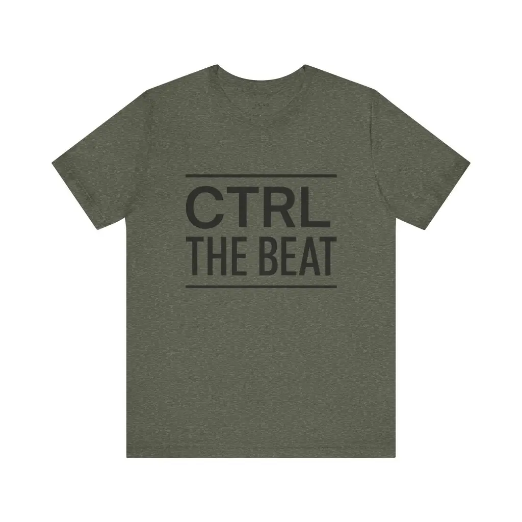 CTRL THE BEAT – Crew Cut (Unisex Jersey Tee) - Image 10