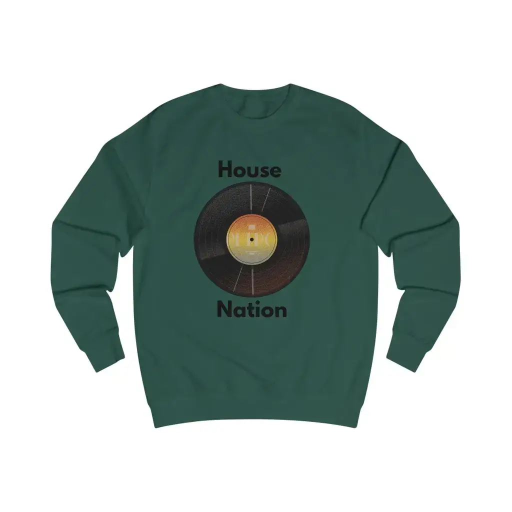 House Nation– Layered Vibe (Unisex Sweatshirt) - Image 4