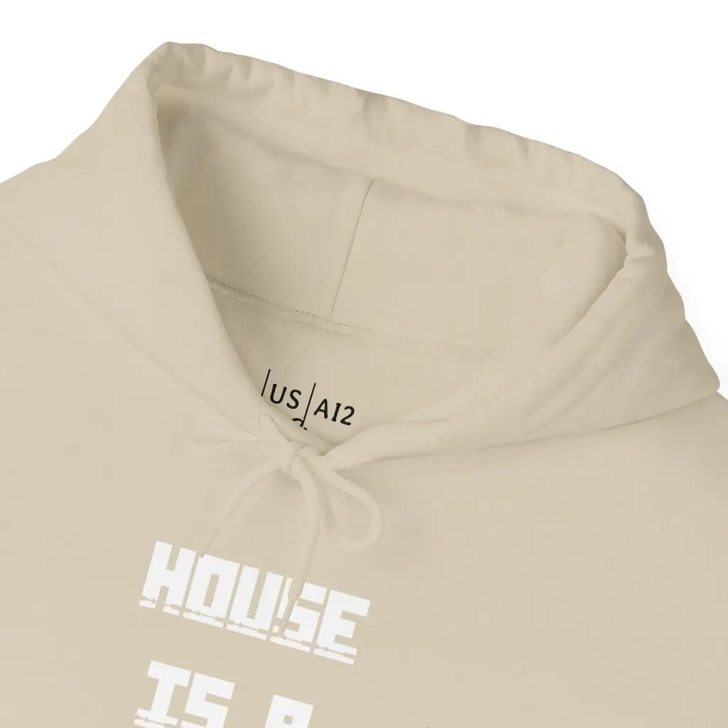 House Is A Feeling– Deep Hood (Unisex Hoodie) - Image 6
