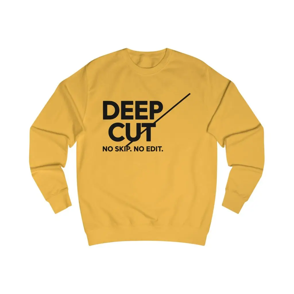 Deep Cut – Layered Vibe (Unisex Sweatshirt) - Image 3