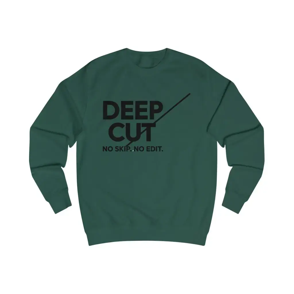 Deep Cut – Layered Vibe (Unisex Sweatshirt) - Image 4