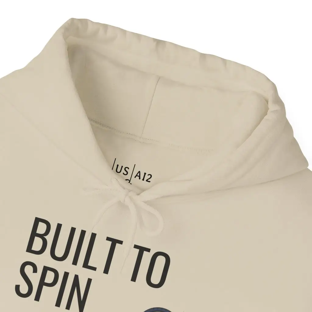 Built to Spin – Deep Hood (Unisex Hoodie) - Image 12