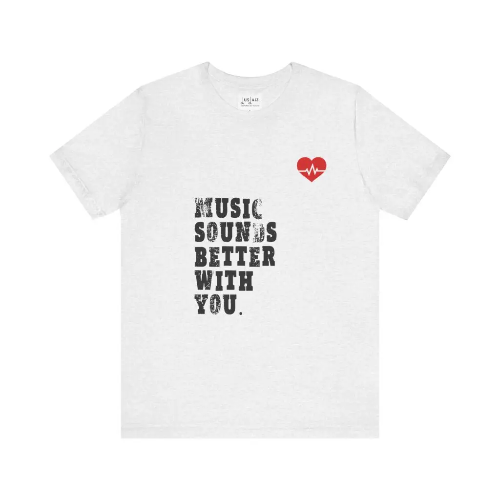 Better With You – Crew Cut (Unisex Jersey Tee) - Image 3