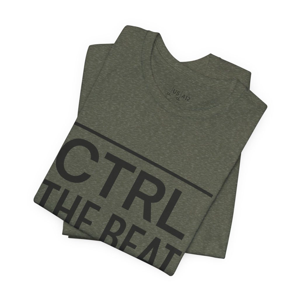 CTRL THE BEAT – Crew Cut (Unisex Jersey Tee) - Image 11