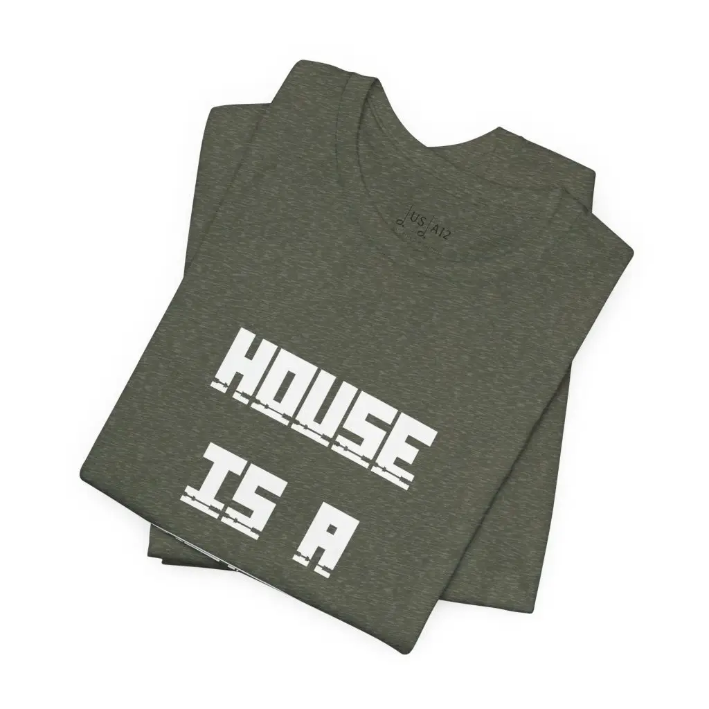House Is A Feeling – Crew Cut (Unisex Jersey Tee) - Image 11