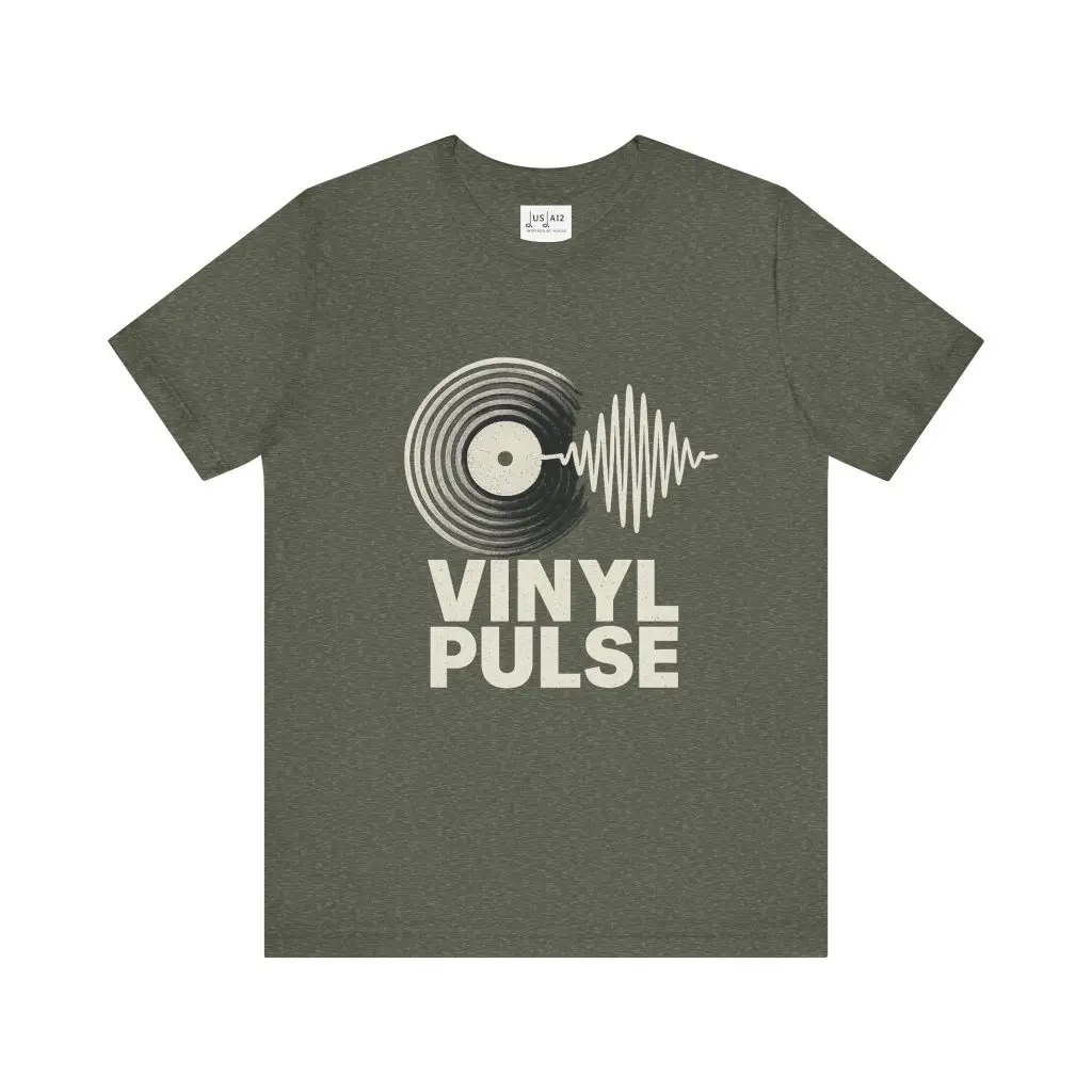 Vinyl Pulse – Crew Cut (Unisex Jersey Tee) - Image 7