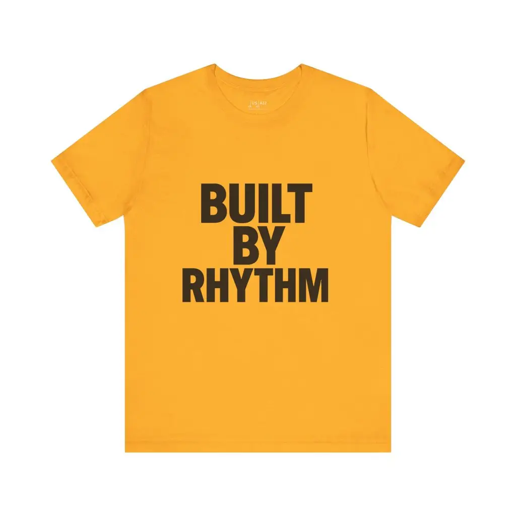 Built by Rhythm – Crew Cut (Unisex Jersey Tee)