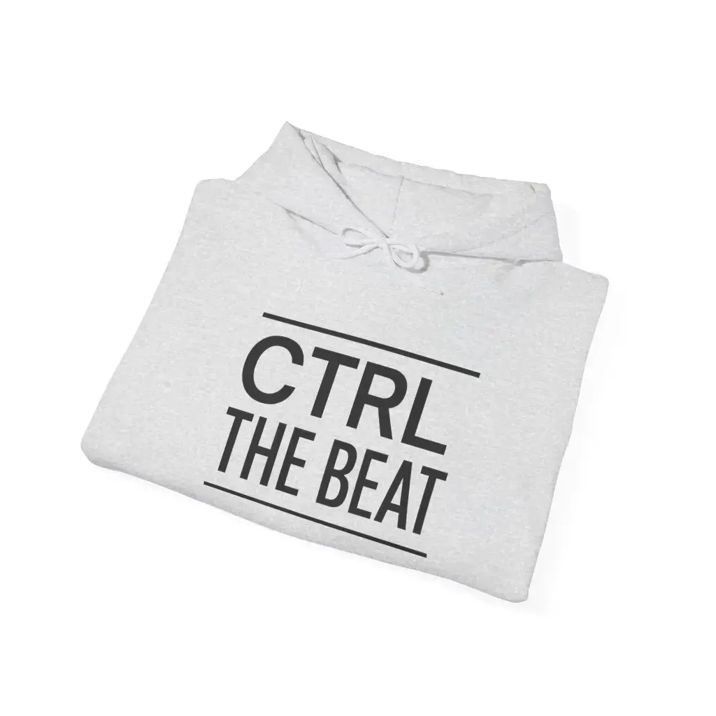 CTRL THE BEAT – Deep Hood (Unisex Hoodie) - Image 2