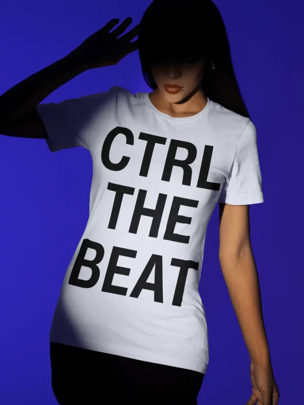 CTRL THE BEAT – Crew Cut (Unisex Jersey Tee)