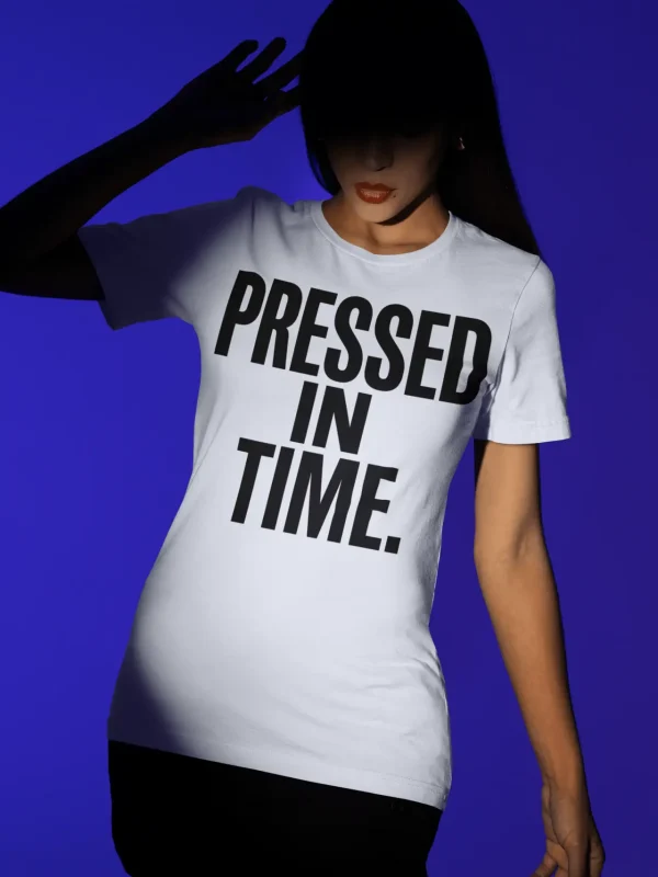 Pressed In Time. – Crew Cut (Unisex Jersey Tee)