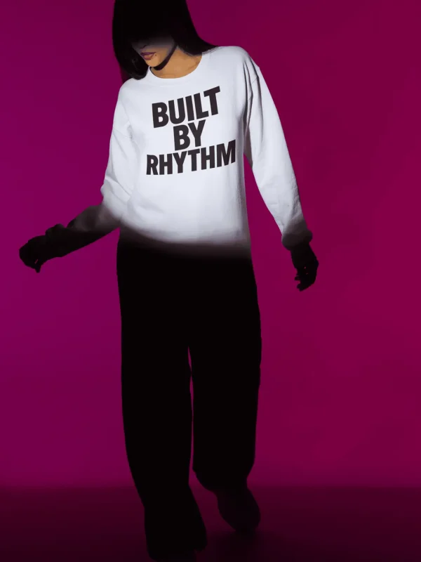 Built By Rhythm – Layered Vibe (Unisex Sweatshirt)